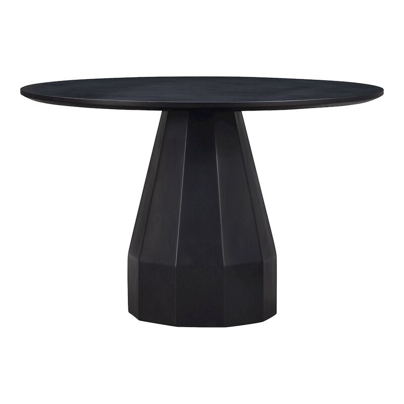 Moe's Home Collection Templo Outdoor Dining Table Black