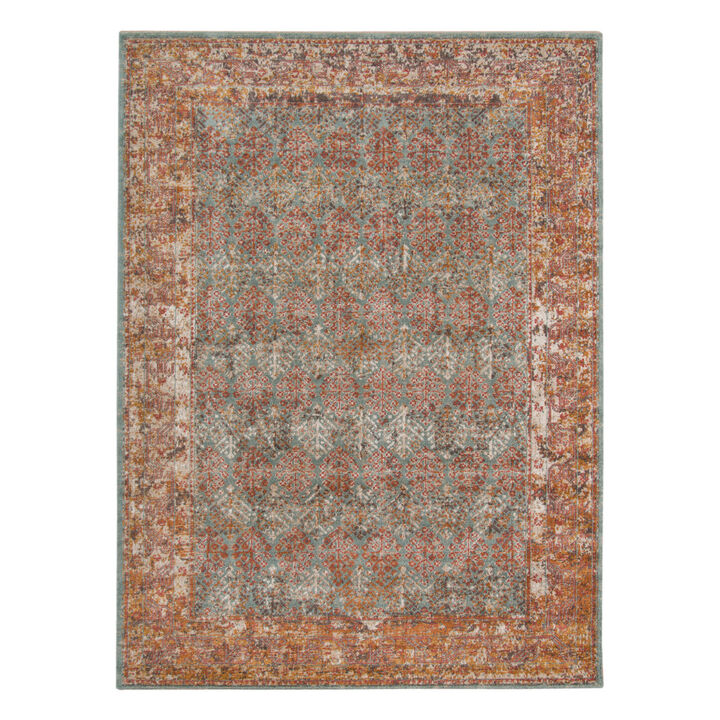 HomeRoots Southwestern Runner Rug