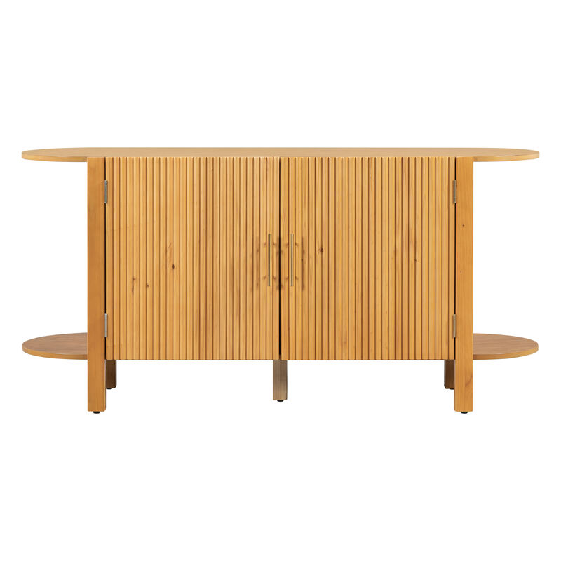 Curved Extension Shelf Sideboard image number 0