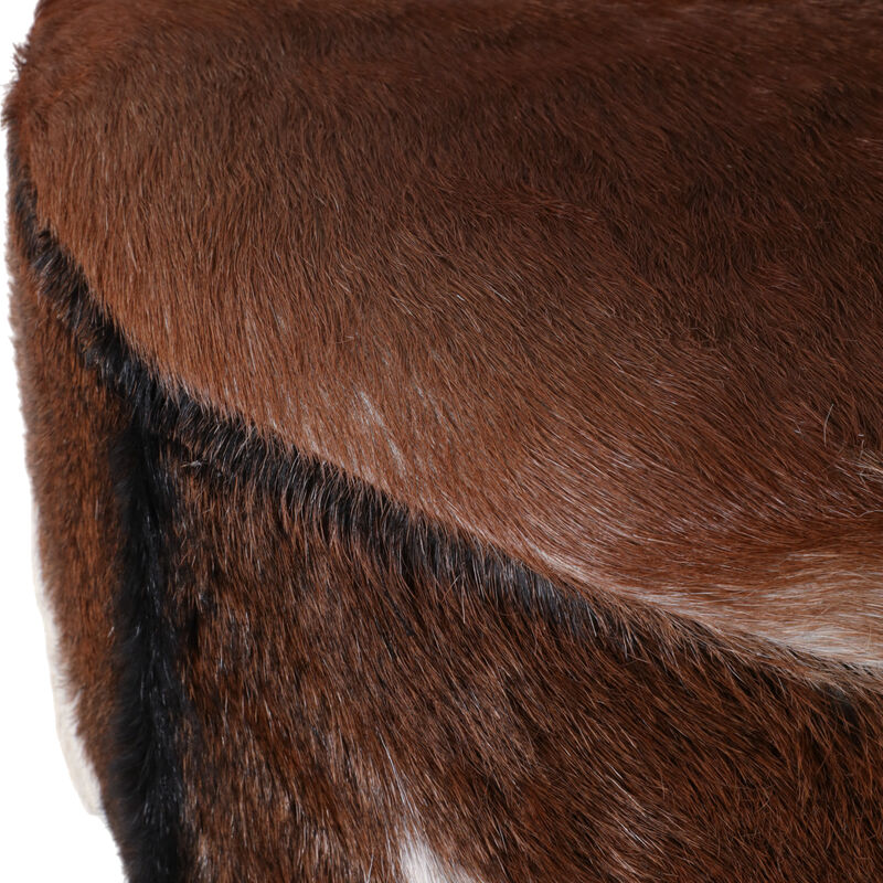 26x16 Cowhide Ottoman, Multi image number 5