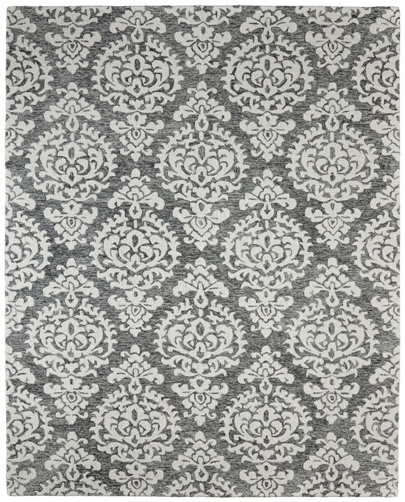 HomeRoots Floral Hand Tufted Area Rug