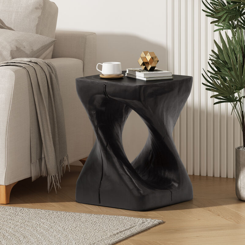 Merax Twist Shape Side Table