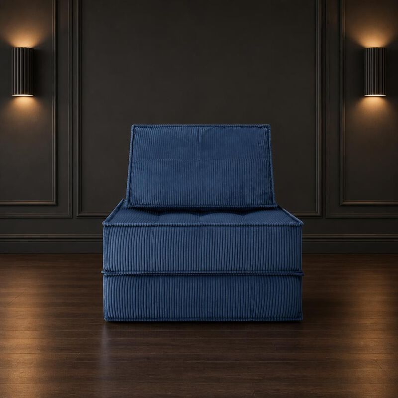 GOODSILO Modular Single Seater Sofa with DIY Multi-Combination Design, Skin-Friendly Fabric for Living Room image number 2