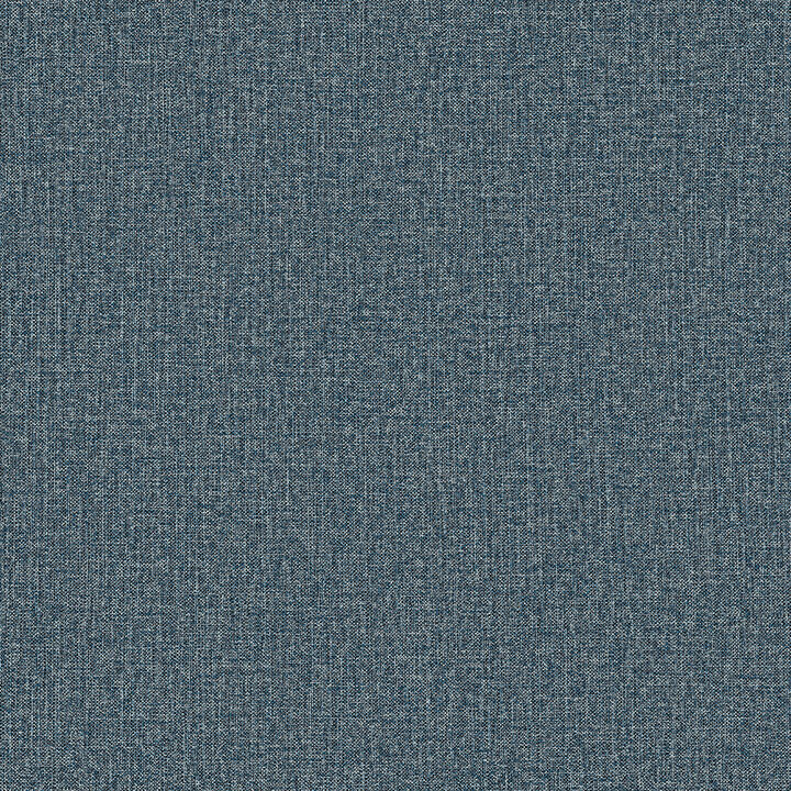 Hatton Dark Blue Faux Tweed Wallpaper