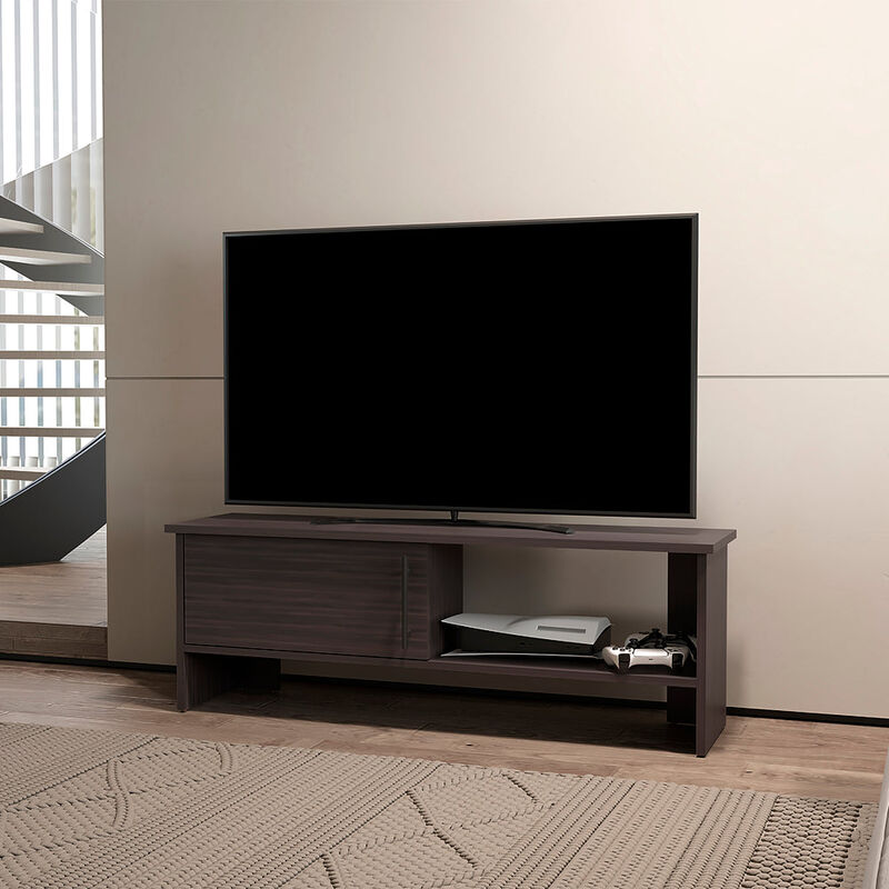 Ocean Shores Tv Stand, Black/White