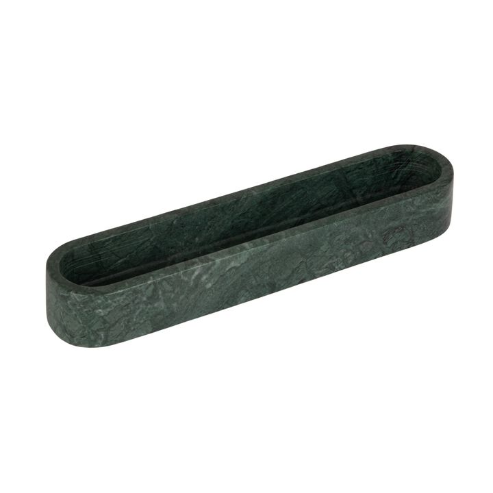 Green Marble Oval Dish