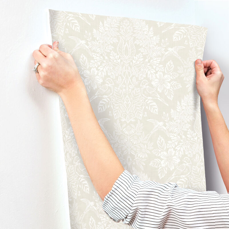 Finch Ivory Woodland Wallpaper image number 2