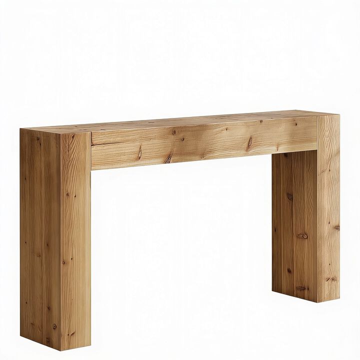 Tribesigns Farmhouse Wood Console Table