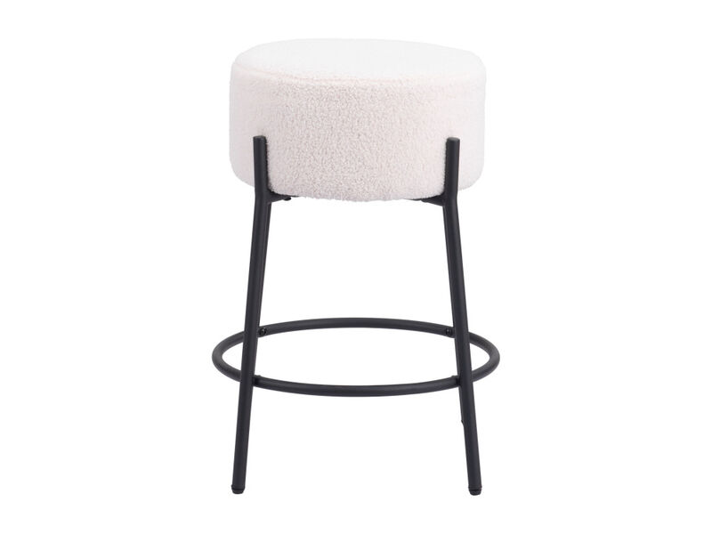 Blanche Counter Stool (Set of 2) Ivory