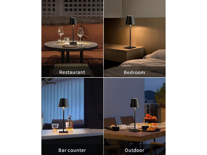 Portable LED Desk Lamp 2 Pack