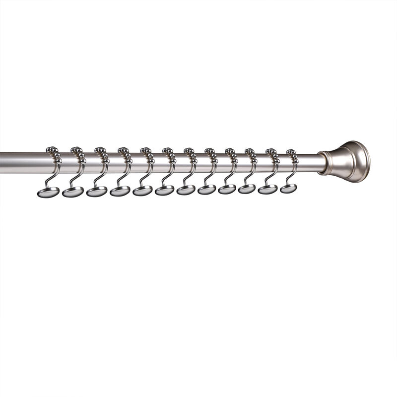 Utopia Alley Rust-Resistant Metal Shower Curtain Hooks, Smooth Glide S-Hooks with Ball End - Set of 12 image number 2