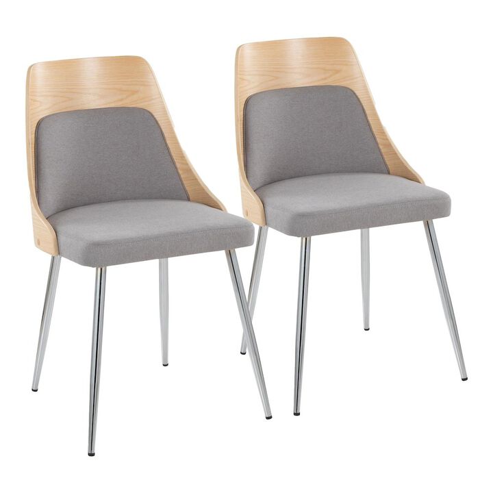 LumiSource Anabelle Chair - Set of 2
