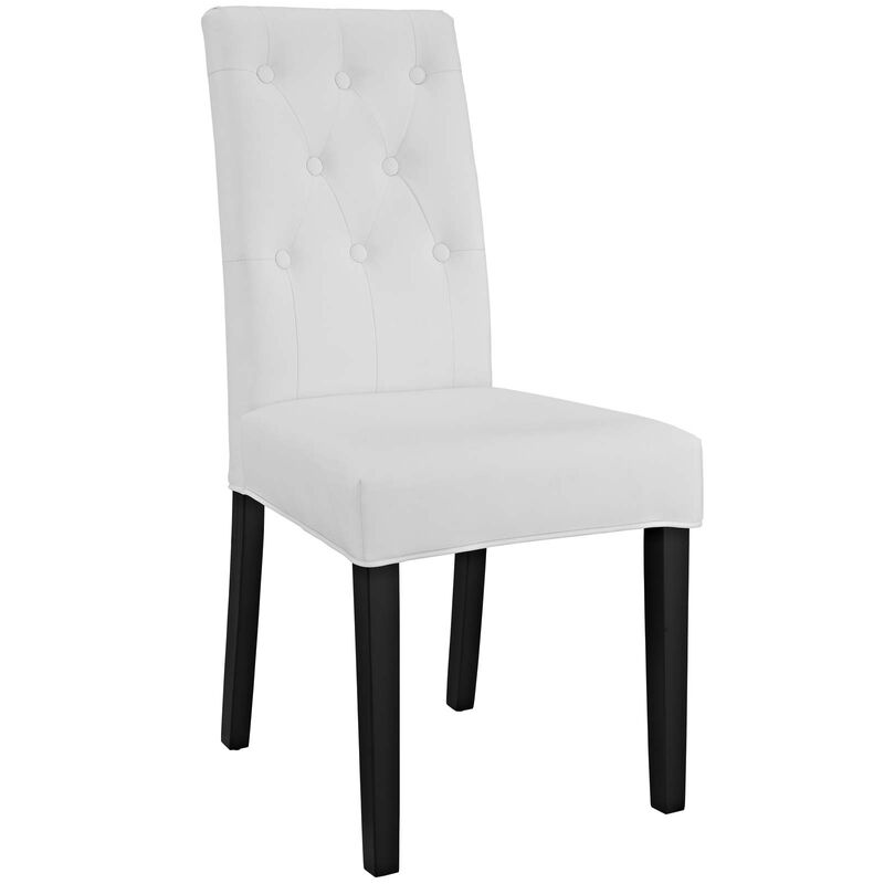 Confer Dining Side Chair Vinyl Set of 2 image number 1