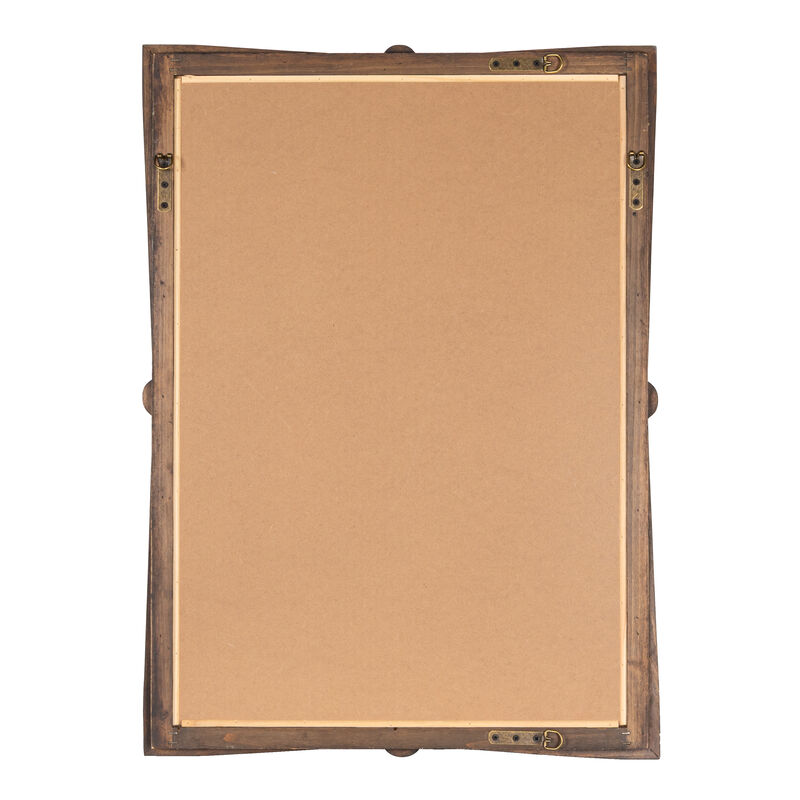 Modern Mango Wood Wall Mirror image number 3