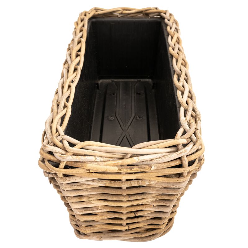Saboga Home&trade; Rectangular Planter with Plastic Insert image number 2