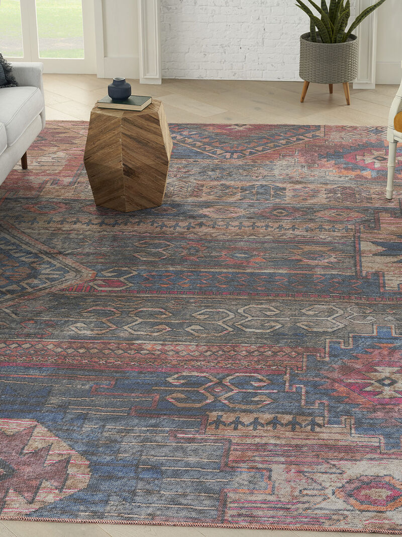 Machine Washable Series 1 SR106 Multicolor 10' x 14' Rug