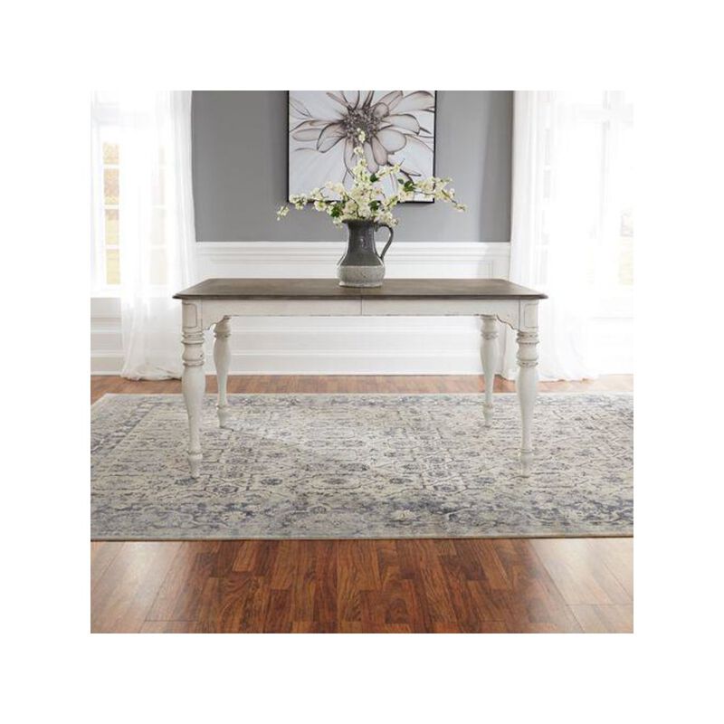 Liberty Furniture 6 Piece Leg Table Dining Room Set with Bench, 4 Spindle Back Chairs image number 3
