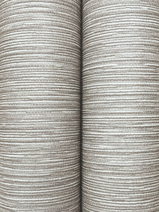 Oasis Brown Faux Grasscloth Wallpaper