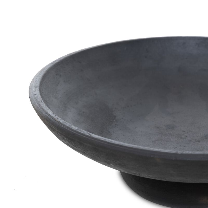 Perla Aged Black Terracotta Bowls