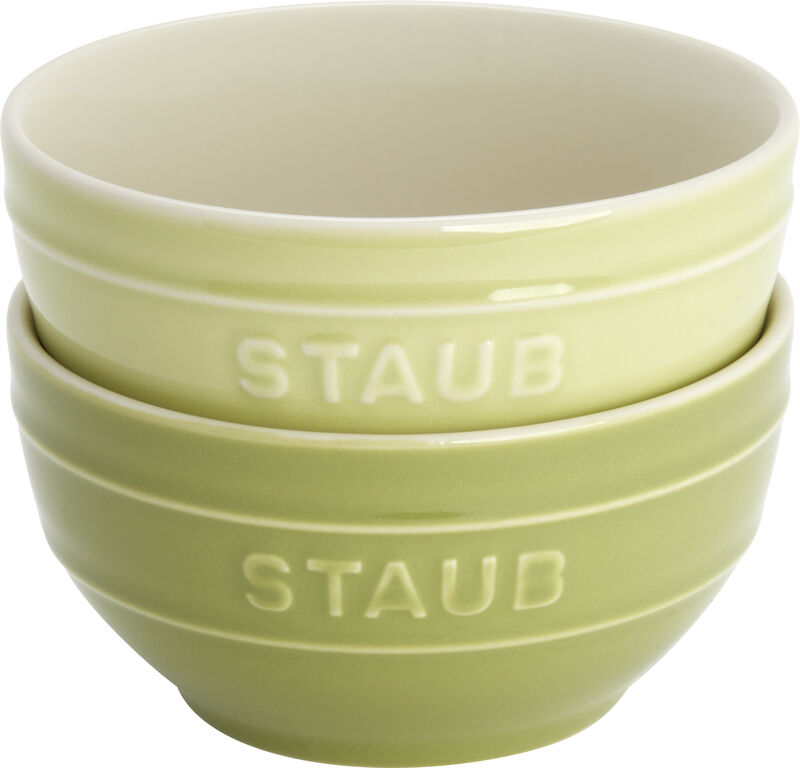 Staub Ceramic 6-pc 4.75-inch Small Universal Bowl Macaron Pastel Colors