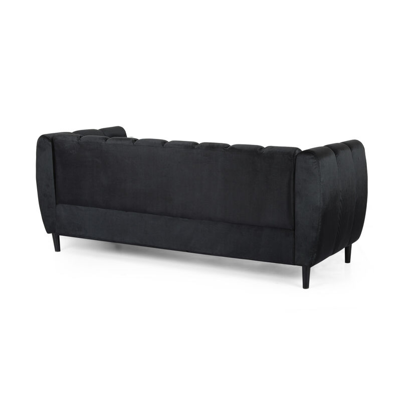 Merax Velvet 3-Seater Sofa