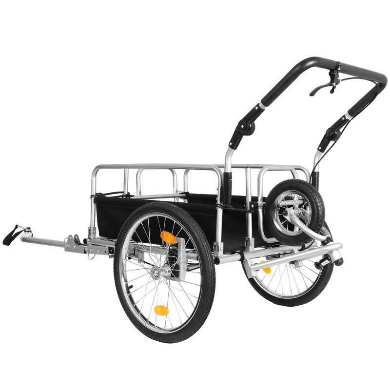 ELEMENT ACE 3-in-1 Heavy-Duty Bike Cargo Trailer E-Bike Compatible Convertible Stroller and Pull Cart with Suspension 110lb Capacity 20 Inch Wheels Included Accessories image number 8