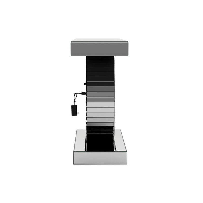 Coaster Co. of America Bergenia Rectangular Console Table Silver