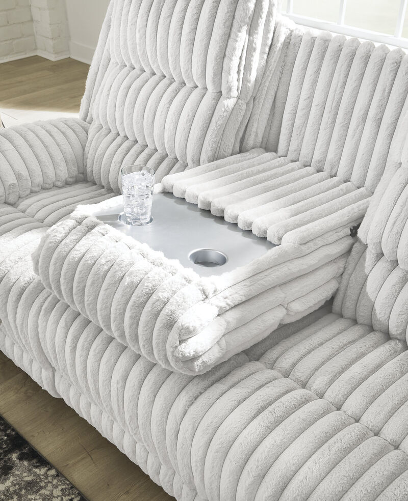 Technique Power Reclining Sofa with Drop Down Table image number 3