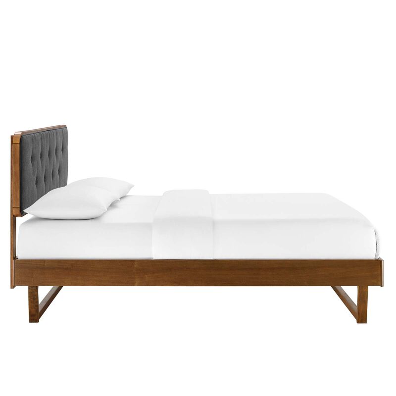 Modway - Bridgette Twin Wood Platform Bed with Angular Frame image number 3