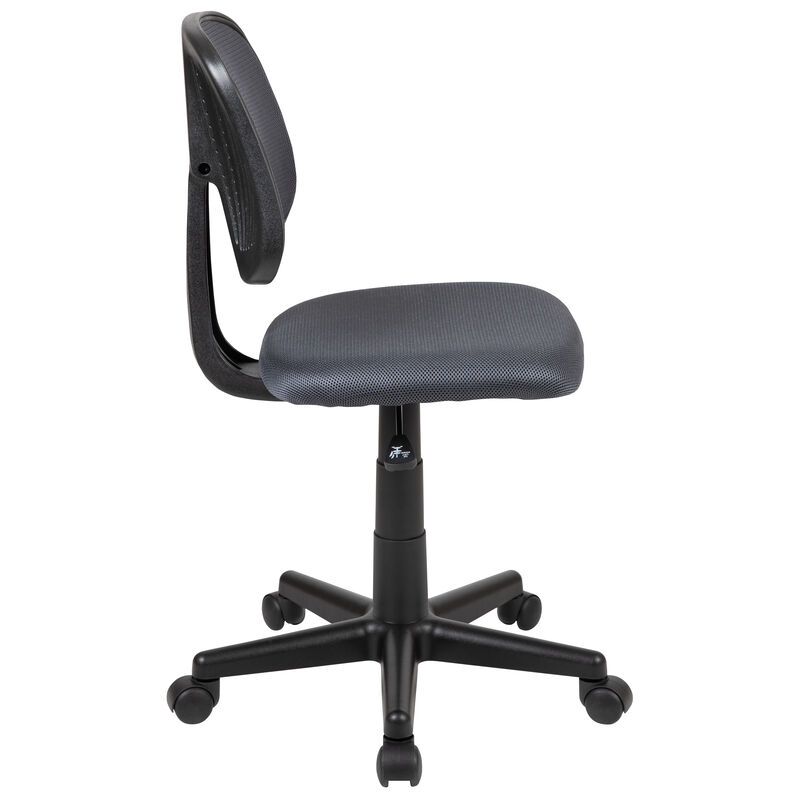 Flash Fundamentals Mid-Back Mesh Swivel Task Office Chair with Pivot Back image number 7