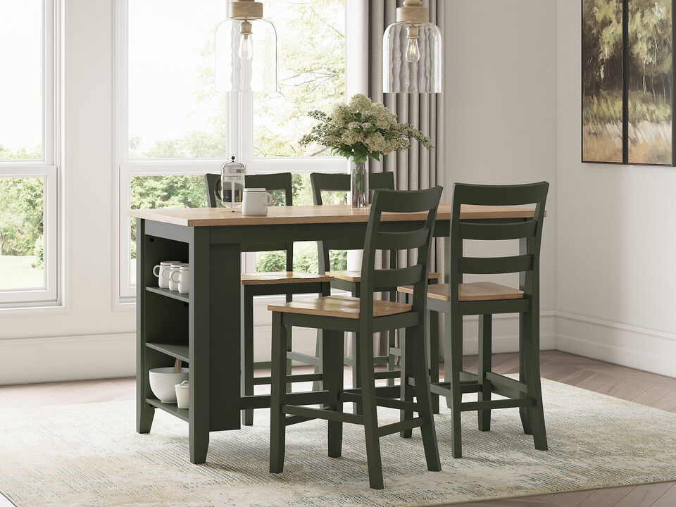 Gesthaven 5-Piece Counter Dining Set