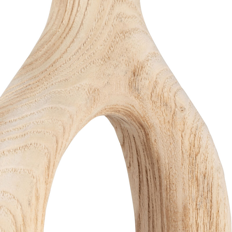 Wood 14"H Cut-out Vase image number 4