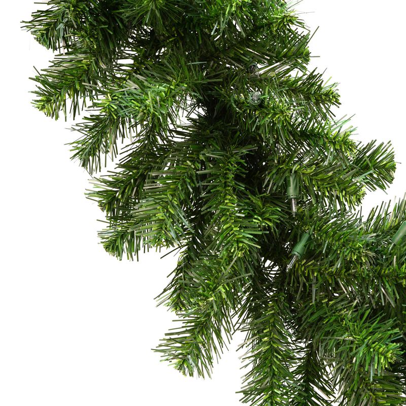 Vickerman 9' Douglas Fir Artificial Christmas Garland, Unlit - Faux Fir Christmas Garland - Seasonal Indoor Home Decor image number 1