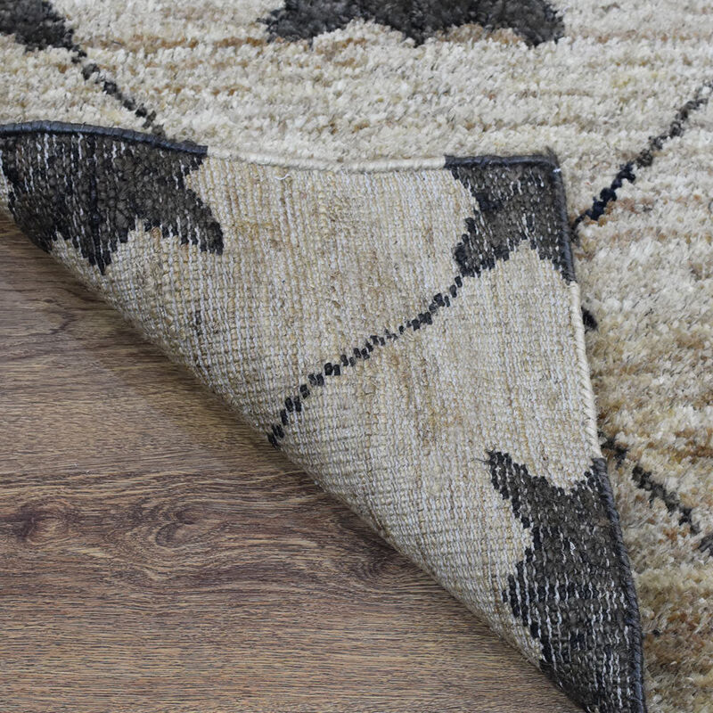 HAND KNOTTED JUTE ECO-FRIENDLY Contemporary AREA RUGS  - Rectangle Contemporary, High Pile, Natural Fiber, Outdoor Indoor Handmade Area Rugs for Living Room (J00070) image number 7