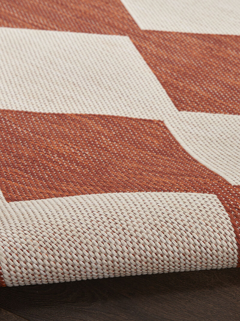 Positano POS04 Terracotta 8' x 10' Rug