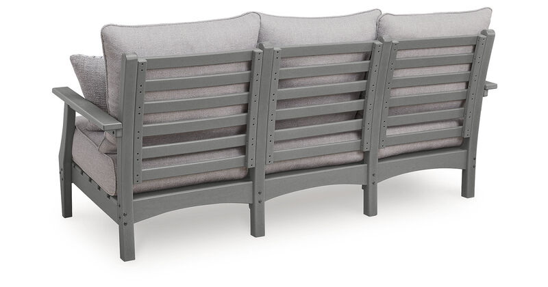 Lone View Bay Outdoor Sofa with Cushion image number 3