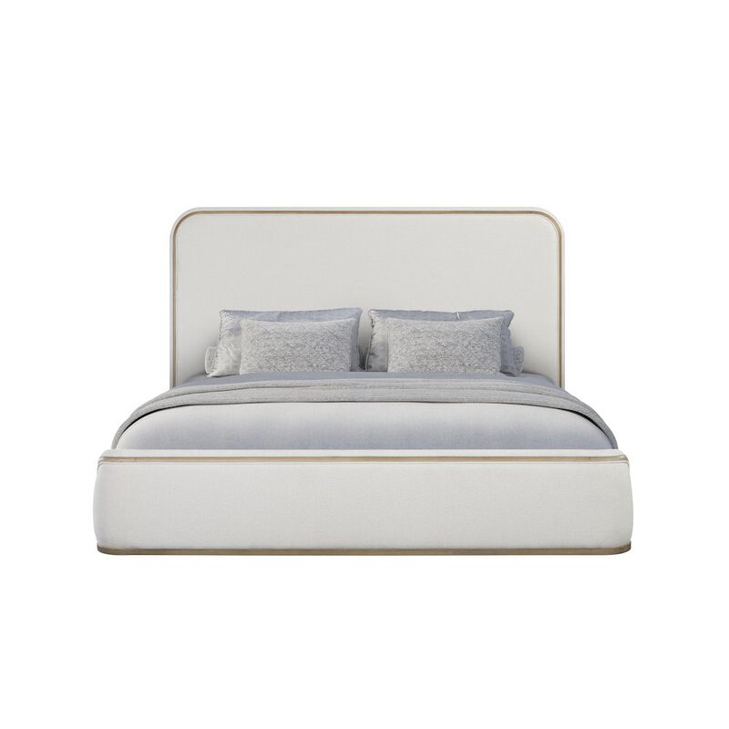 Bernards Transitional Elements Elements King Upholstered Bed image number 2