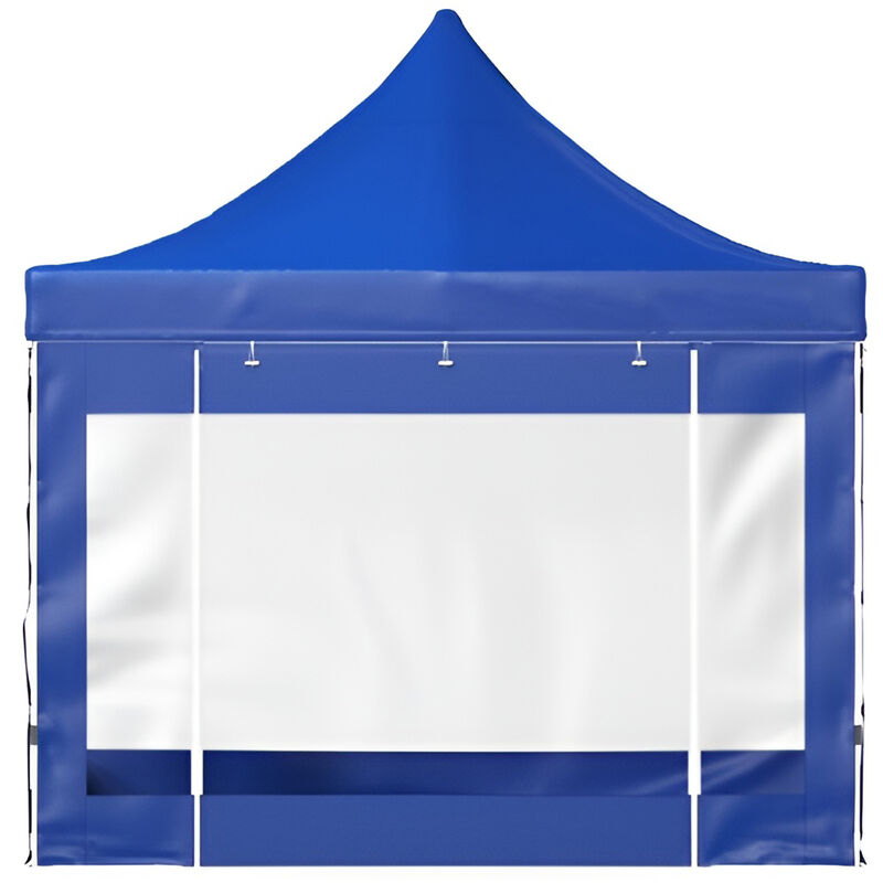 Instant Pop Up Patio Canopy with Sidewalls and Wheels, Waterproof Party Shelter