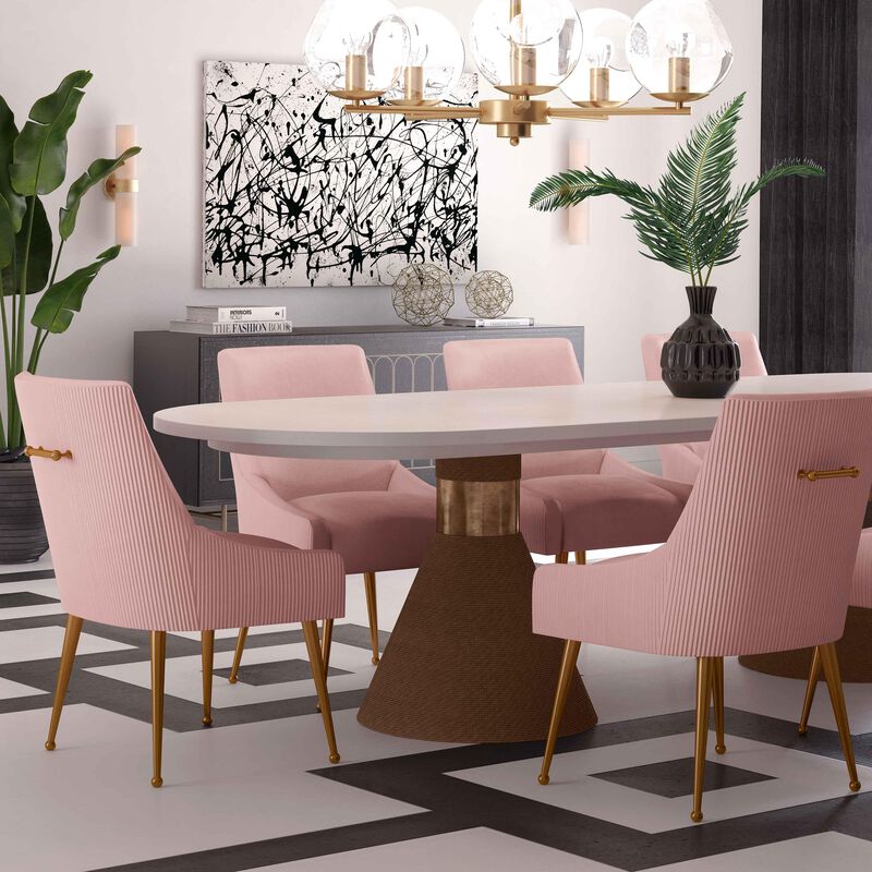 Beatrix Velvet Side Chair image number 1