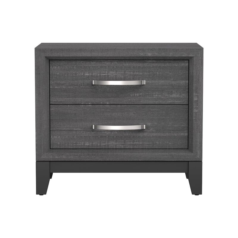 Bedroom Set, Wood, 2 Piece Set with Nightstand image number 2