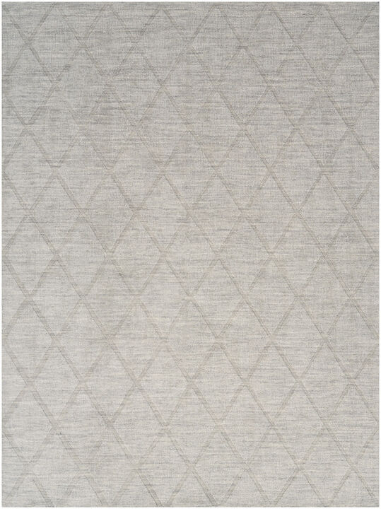 HomeRoots Wool Geometric Area Rug