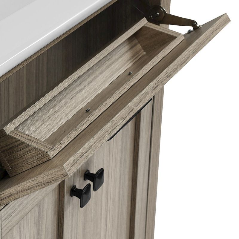 Burdon 24 Bathroom Vanity in Oak Cabinet Only image number 4