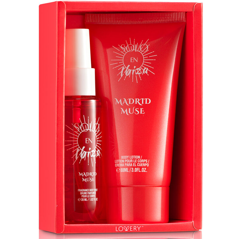 2-Pc. Solo En Ibiza Madrid Muse Body Mist And Lotion Gift Set image number 3