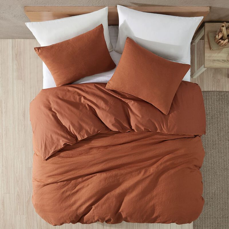 Spice Washed Linen 4 pc Queen image number 0