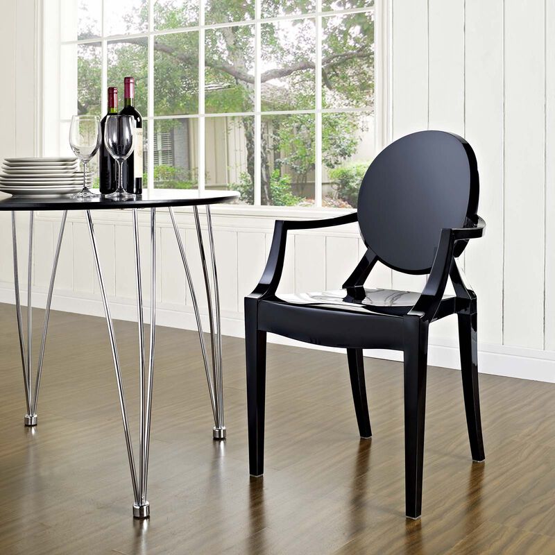 Pink Casper Dining Armchair-Benzara image number 6