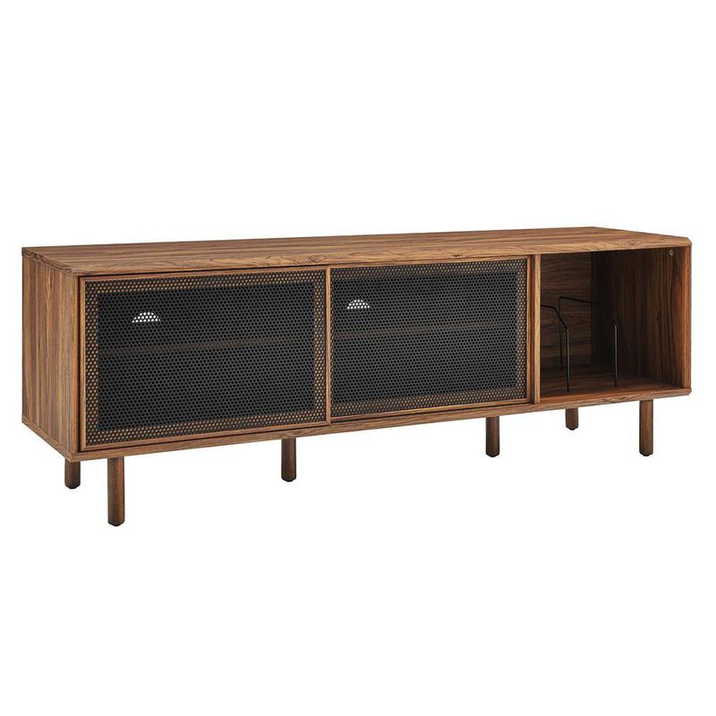 Modway Kurtis 67 TV and Vinyl Record Stand