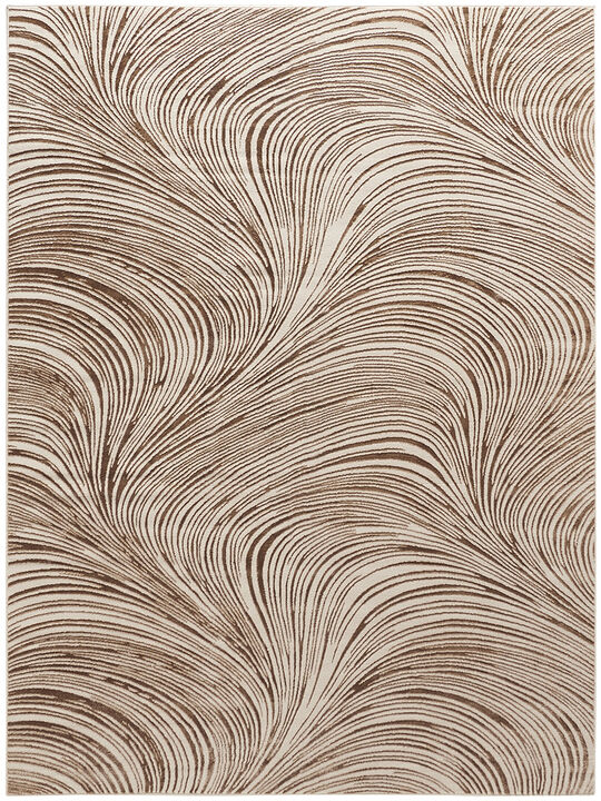 Central Park West CEP02 Beige/Brown 9' x 12' Rug