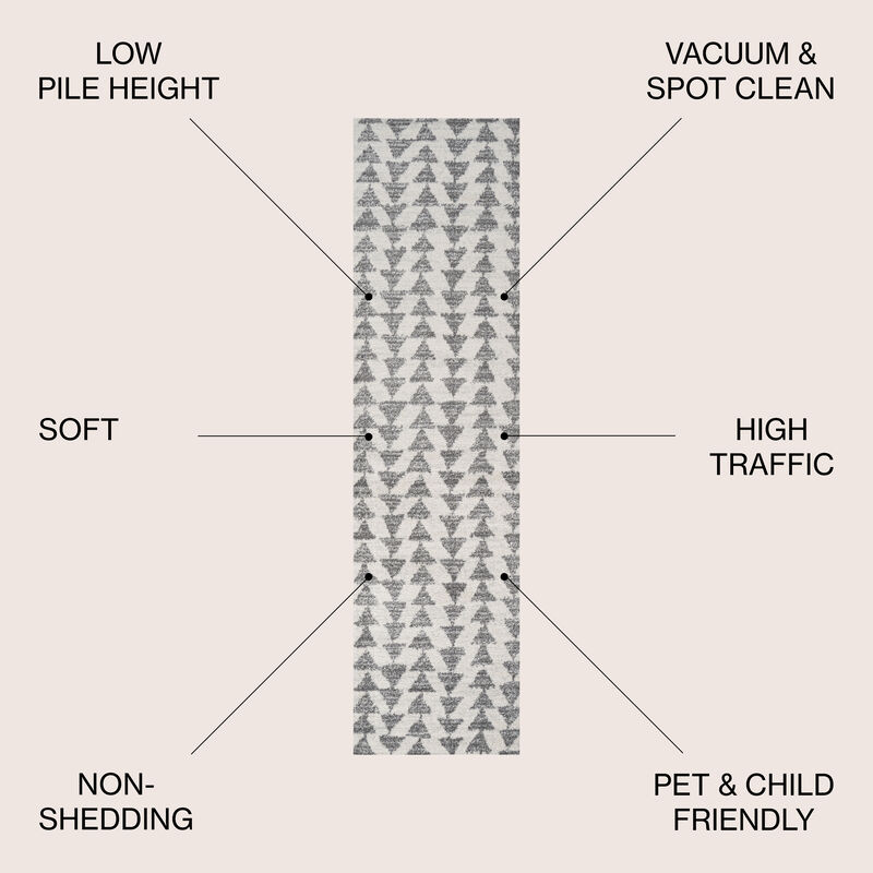 Aisha Moroccan Triangle Geometric