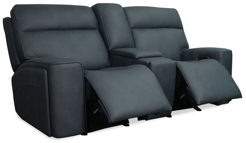 Riverton Power Gliding Console Loveseat