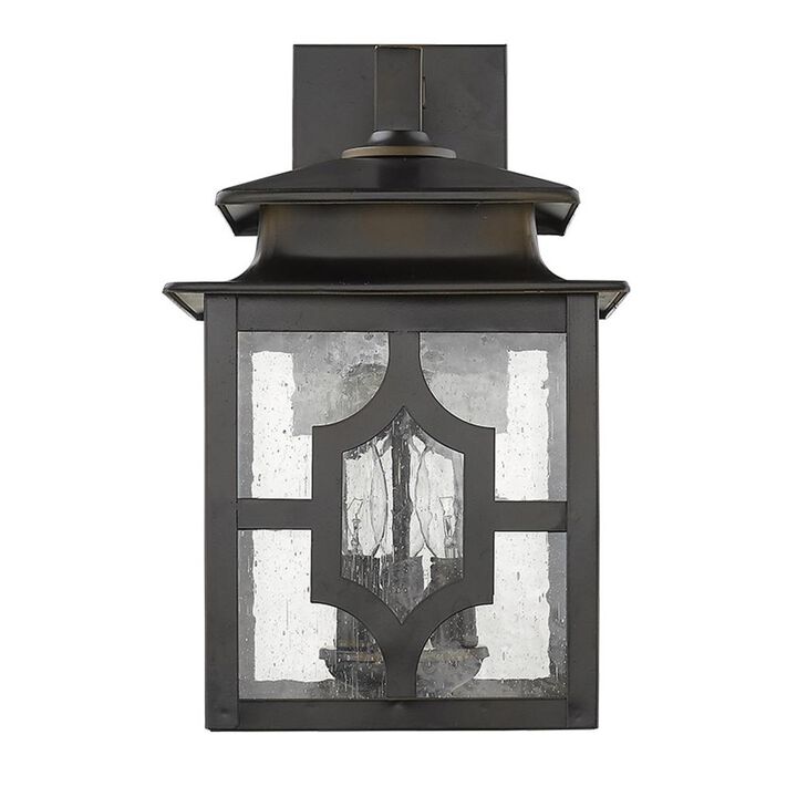 Hivvago Calvert 3-Light Oil-Rubbed Bronze Wall Light